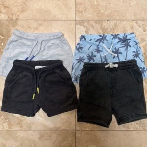 Lot of 4 shorts Zara, Art Class, H&M